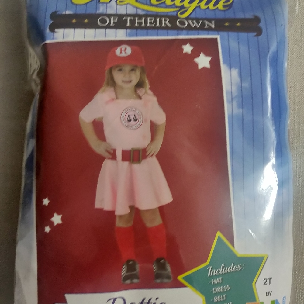 A League of Their Own Dottie outfit sz 2T
